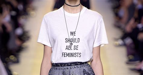 Dior feminist slogans